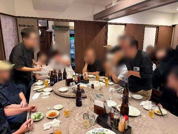 中秋節懇親会の様子1