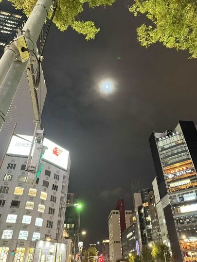 銀座の十五夜